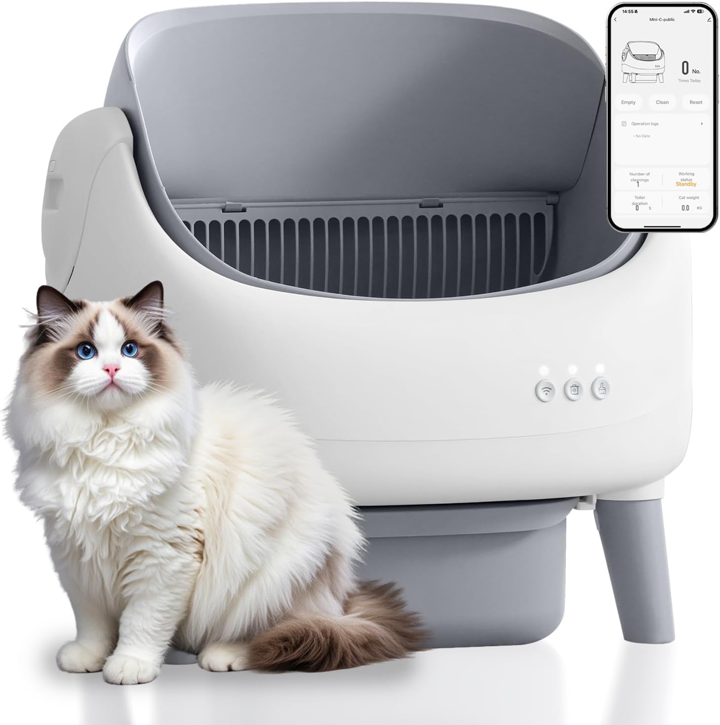 TempOra™ Smart Cat Litter Box